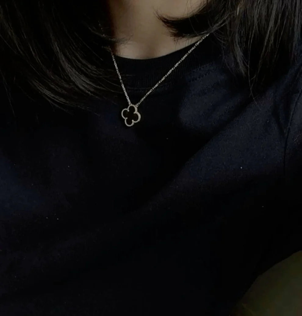 Van Cleef Black Necklace