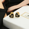 Miu Miu Heart Earrings