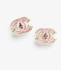 Chanel Pink Earrings