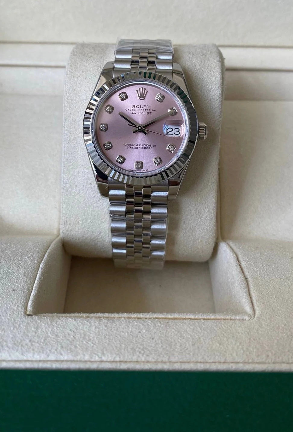Rolex Pink Watch ( womans )