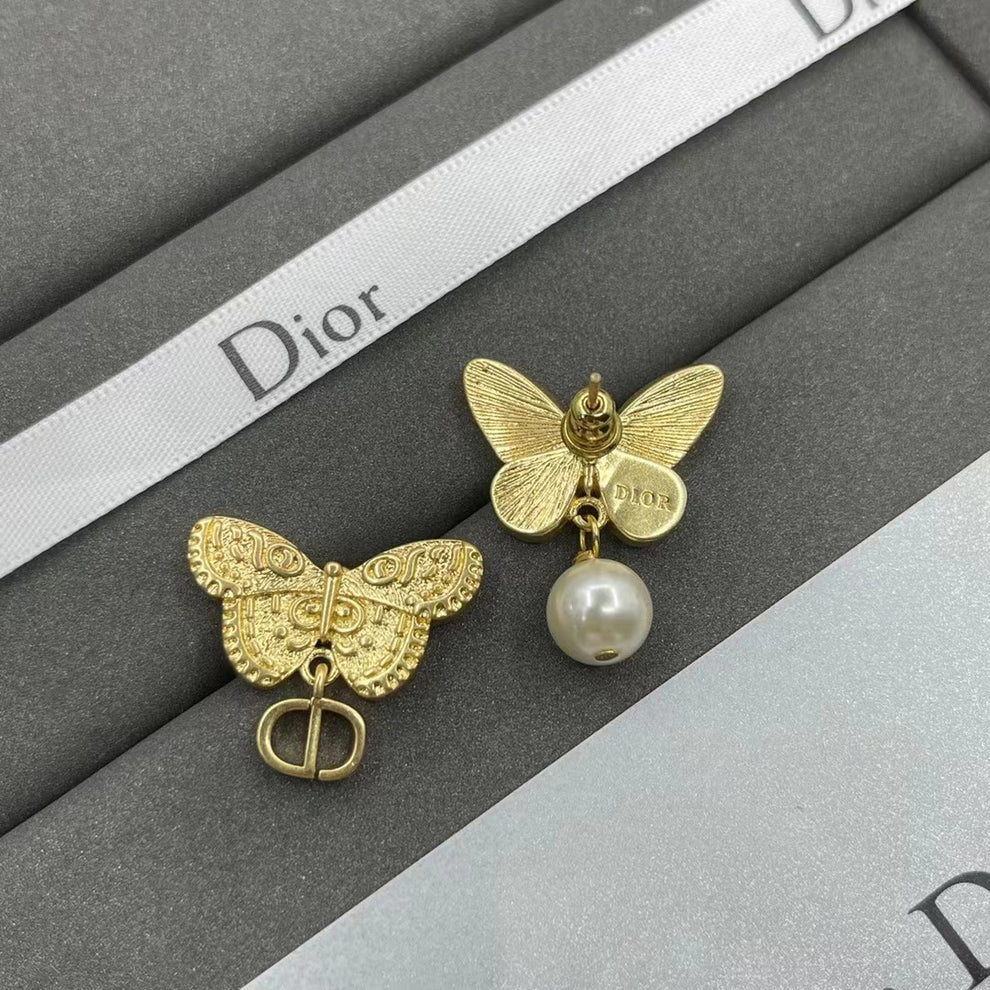 Dior Butterfly Earrings