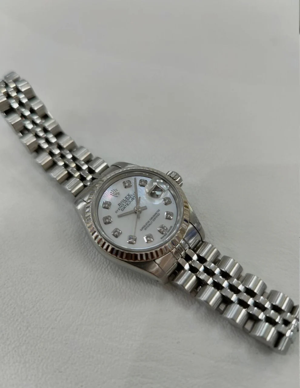 Rolex Silver Watch ( womans )