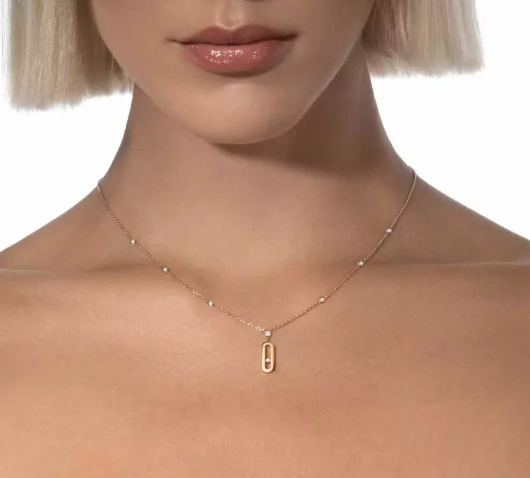 Messika Rose Necklace