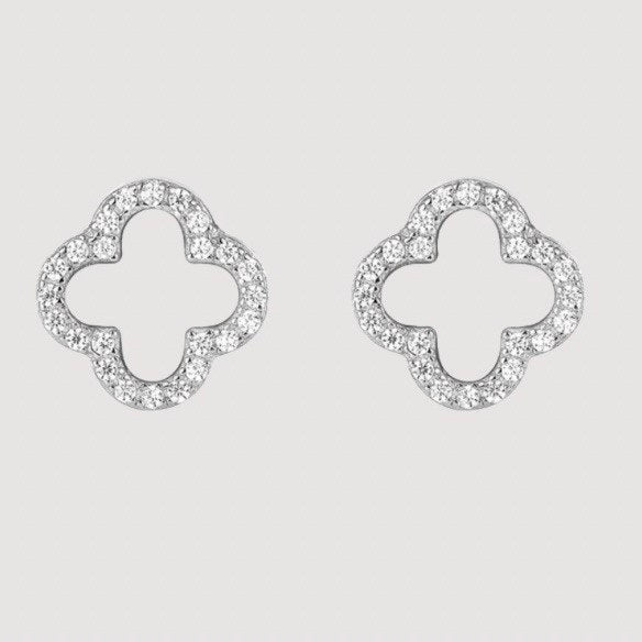 Van Cleef Mini Earrings ( Gold / Silver )