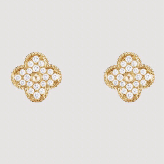 Van Cleef Dimante Earrings ( Gold / Silver )