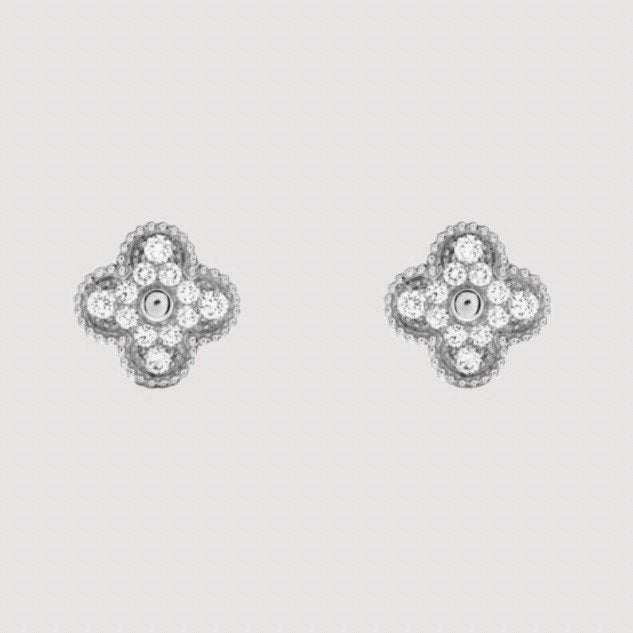 Van Cleef Dimante Earrings ( Gold / Silver )