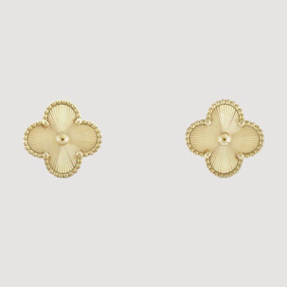 Van Cleef Vintage Earrings ( Gold / Silver )