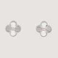 Van Cleef Vintage Earrings ( Gold / Silver )