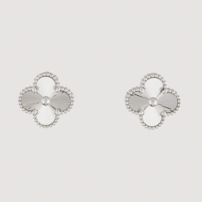 Van Cleef Vintage Earrings ( Gold / Silver )