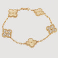 Van Cleef Half Dimante Bracelet