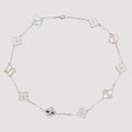 Van Cleef Vintage Necklace ( Silver / Gold )