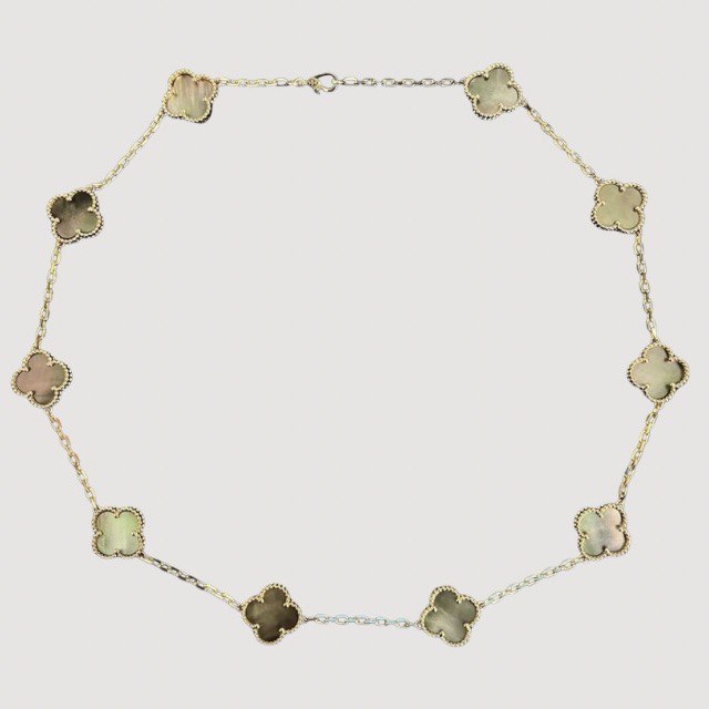 Van Cleef Solid Necklace ( many colours )
