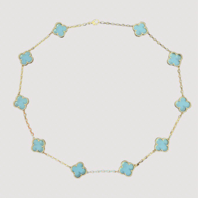Van Cleef Solid Necklace ( many colours )