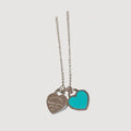 Tiffany & Co Necklace Teal ( Gold / Silver )