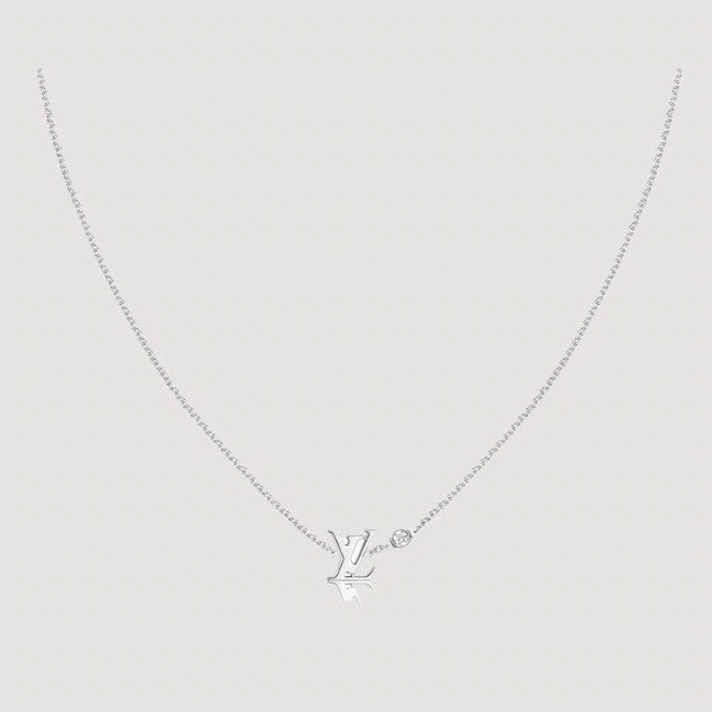 Louis Vuitton Silver Necklace