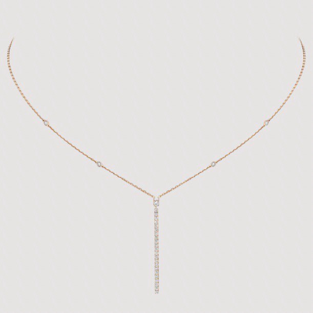 Messika Line Necklace