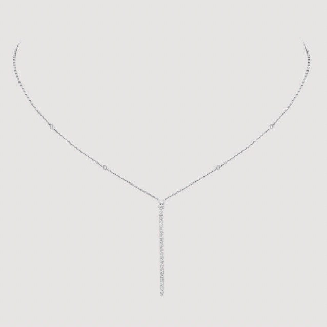 Messika Line Necklace